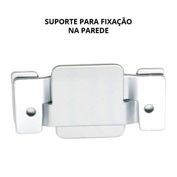 Imagem de Cabeceira Tachas Clean Glamour Milão material sintético Cinza Solteiro