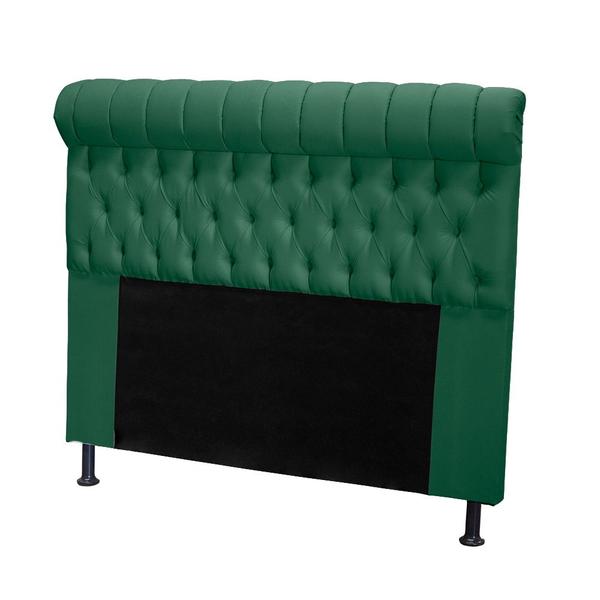 Imagem de Cabeceira Tóquio 195 cm Suede Verde