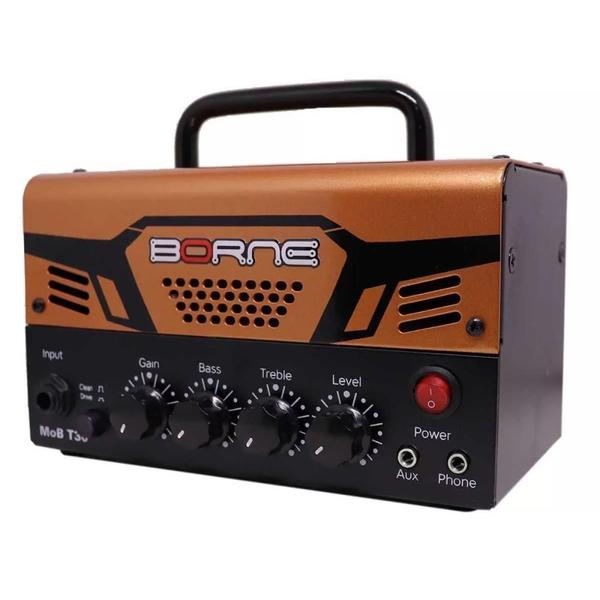 Imagem de Cabeçote Borne Mob T30 Cobre 30w Com Distorção Guitarra