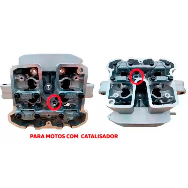 Imagem de Cabeçote Cb 300 Xre 300 2009 Á 2015 Kit Vela Fina Original Honda