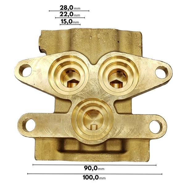 Imagem de Cabeçote Usinado Compatível com Lavadora Karcher HD555