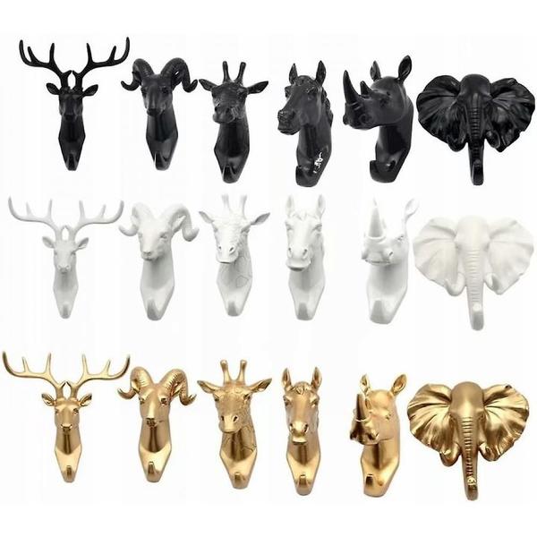Cabide e toalheiro de parede Hook Key Golden Deer - Wokex Imagem de Cabide e toalheiro de parede Hook Key Golden Deer