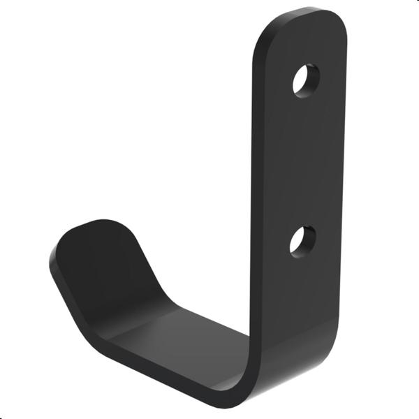 Cabide Gancho De Parede Preto Fosco Para Toalha Plus - MetalCromo Imagem de Cabide Gancho De Parede Preto Fosco Para Toalha Plus