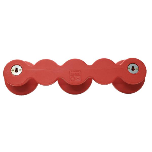 Cabide Infantil Tramontina Bola em Polietileno Vermelho Imagem de Cabide Infantil Tramontina Bola em Polietileno Vermelho