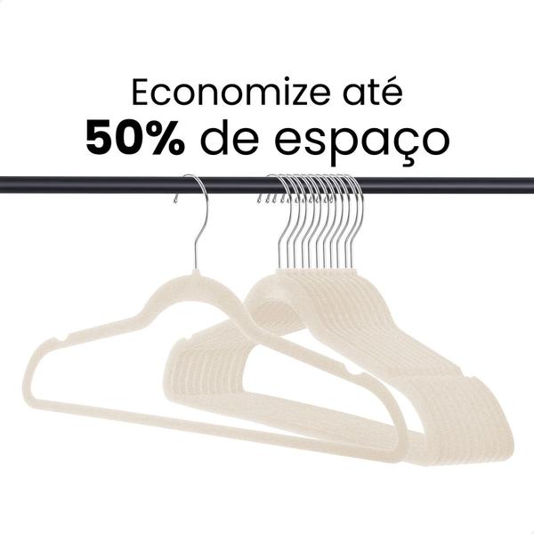 Conjunto De 20 Cabides De Plástico Para Crianças