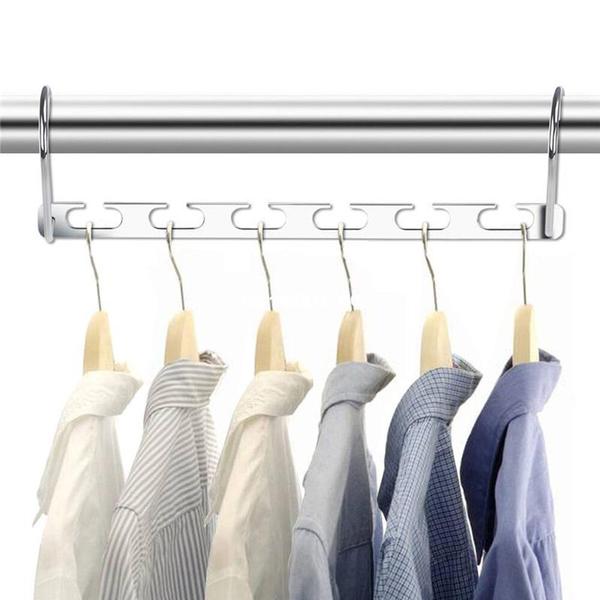 Imagem de Cabide para roupas Wokex Space Saver Metal Magic 6X Chrome