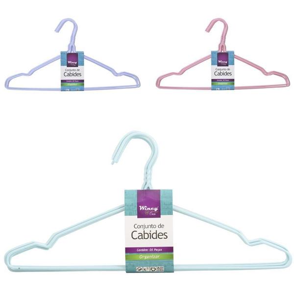 Cabide Roupa De Acrilico Cava 5 Pecas 40X22Cm 3Mm - Wincy Imagem de Cabide Roupa De Acrilico Cava 5 Pecas 40X22Cm 3Mm