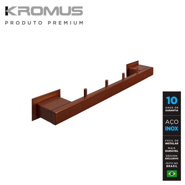 Imagem de Cabideiro C4 Inox Corten - Kromus RT0312C