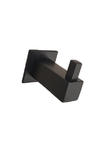 Cabideiro De Parede Jacaraipe Preto Inox - Tozzatto Inox Imagem de Cabideiro De Parede Jacaraipe Preto Inox
