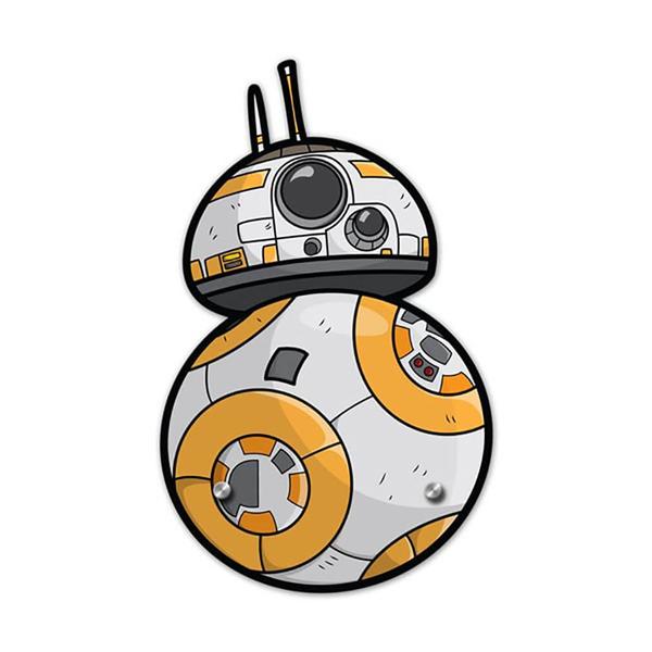 Imagem de Cabideiro Gancho de Parede BB8 - Star Wars