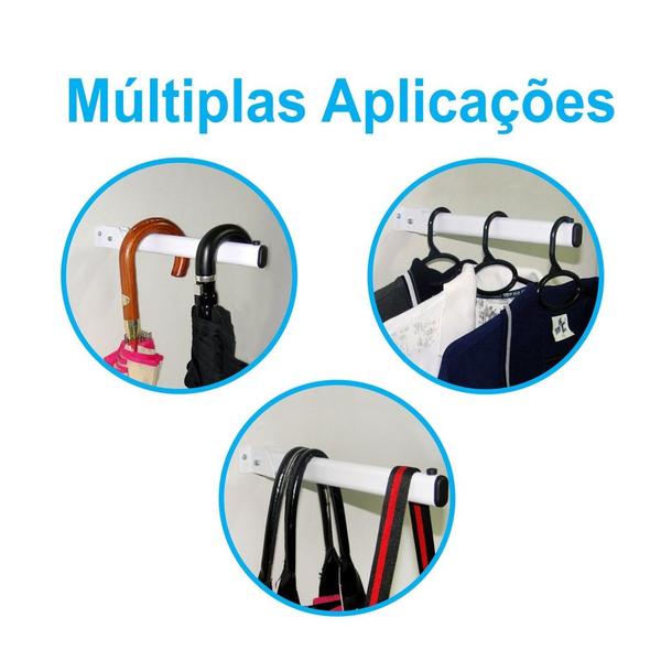 Imagem de Cabideiro multiuso para cabides, bolsas, guarda-chuvas