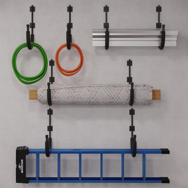 Imagem de Cabides de Parede para Caiaque RAD Sportz - Capacidade 45kg - Pretos