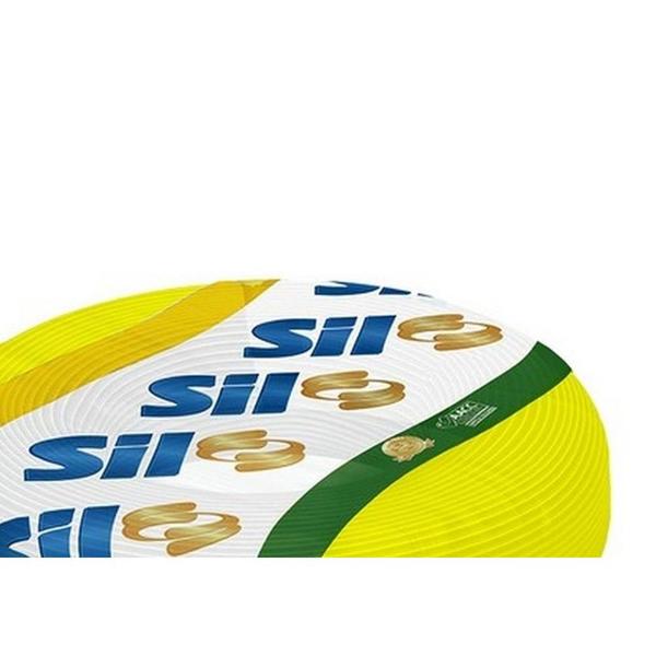 Cabinho Flexivel Sil 6,0Mm Amarelo Com 100M - SIL FIOS E CABOS Imagem de Cabinho Flexivel Sil 6,0Mm Amarelo Com 100M