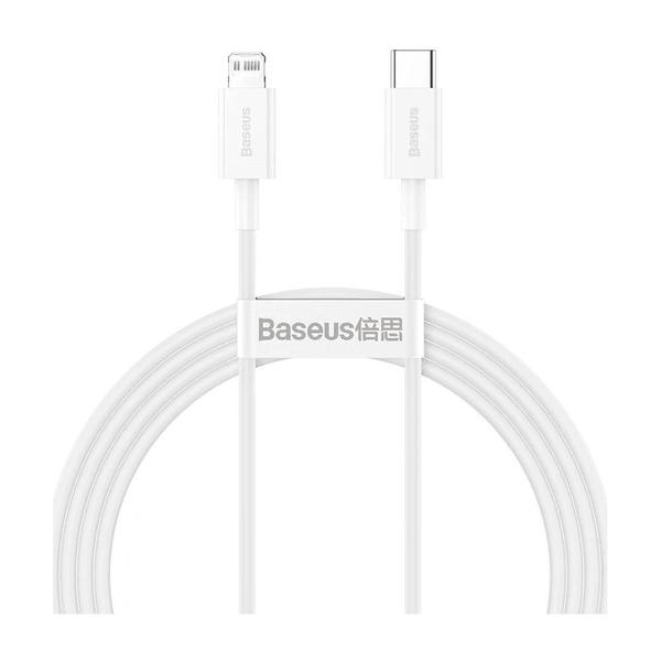 Cabo 20w Turbo Rápido Compatível Com i P hone 13 12 11 Usb-c 2 Metros Resistente - BASEUS Imagem de Cabo 20w Turbo Rápido Compatível Com i P hone 13 12 11 Usb-c 2 Metros Resistente