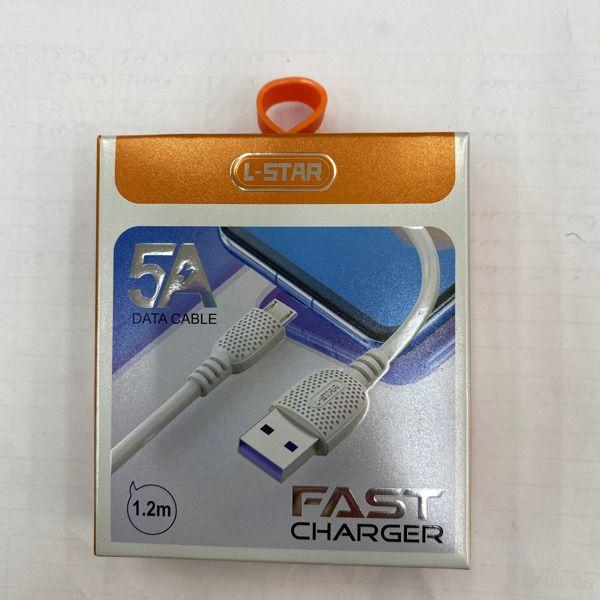 Imagem de Cabo 5A 1.2m v8 FAST CHARGER