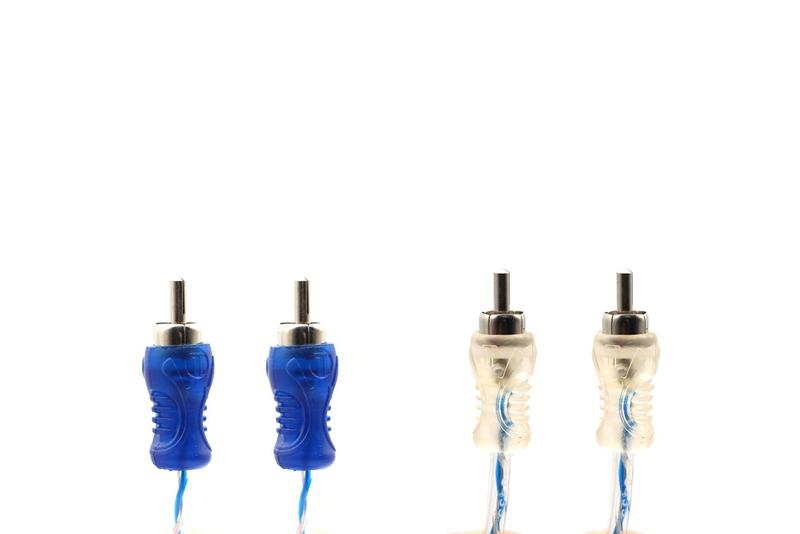 Imagem de Cabo 5m injetado rca tech one svart azul