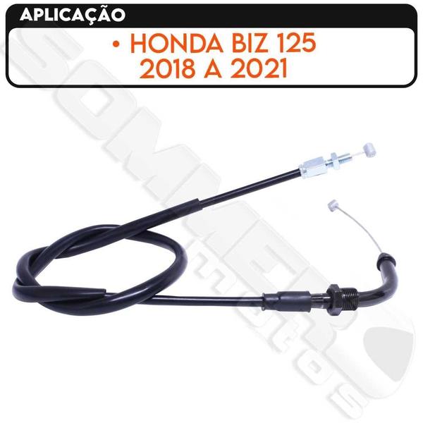 Imagem de Cabo Acelerador B Honda Biz 125 2018 A 2021 Mhx