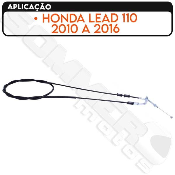 Imagem de Cabo Acelerador Honda Lead 110 2010 A 2016 Mhx