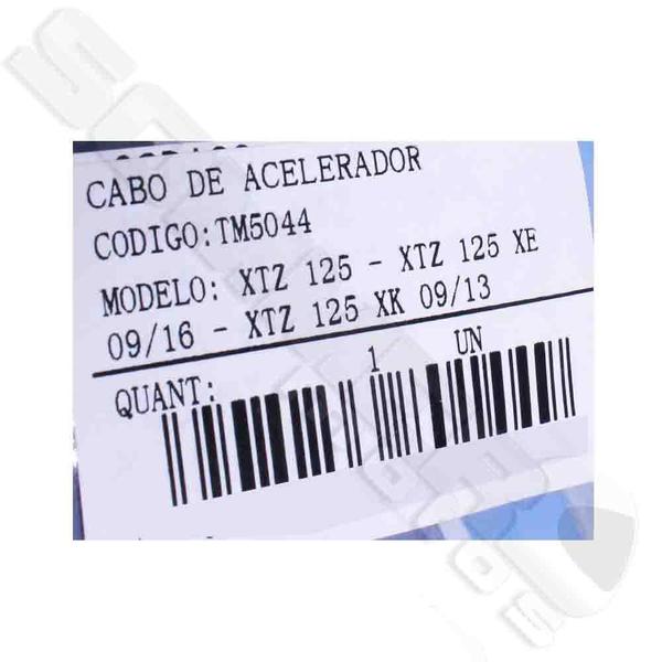 Imagem de Cabo Acelerador Yamaha Xtz 125 2009 A 2016 T-Mac