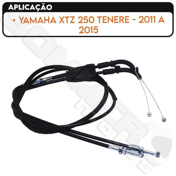 Imagem de Cabo Acelerador Yamaha Xtz 250 Tenere 2011 A 2015 T-Mac