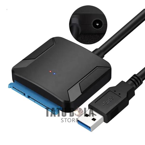 Imagem de Cabo Adaptador 3.0 Usb Para Hd Ssd Externo Com Fonte