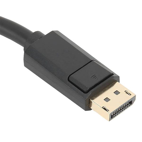 Imagem de Cabo Adaptador Conversor Displayport Para HDMI 1.8 metros Conectores Macho