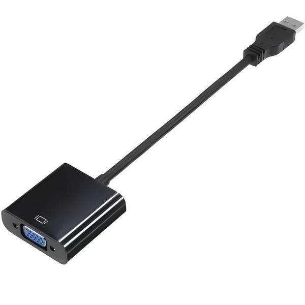 Cabo Adaptador Conversor Entrada USB 3.0 Saída VGA 25cm CD Gravador - Athlanta Imagem de Cabo Adaptador Conversor Entrada USB 3.0 Saída VGA 25cm CD Gravador
