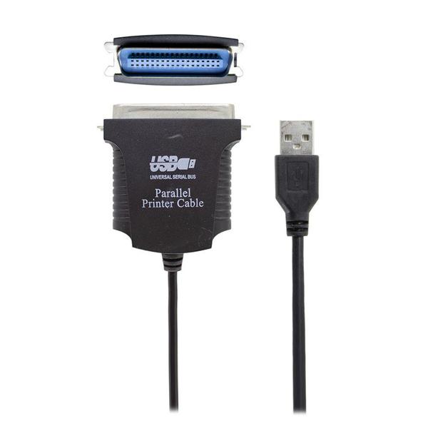 Imagem de Cabo adaptador conversor usb 2.0 / db36 pin ieee 1284 lotus lt-1284