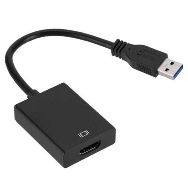 Imagem de Cabo Adaptador Conversor Usb 3.0 Para Hdmi Jc-Ad-Uhdmi