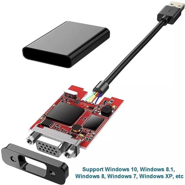 Imagem de Cabo Adaptador Conversor Usb Para Vga Monitor - Usb 3.0