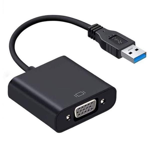 Imagem de Cabo Adaptador Conversor Vga Femea X Usb 3.0 Extensor Tela