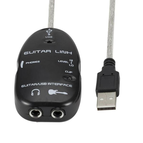 Imagem de Cabo Adaptador de Áudio USB Guitar Link