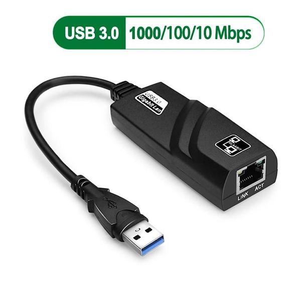 Imagem de Cabo Adaptador De Rede Usb 3.0 Para Rj45 F3 10/100/1000Mbps