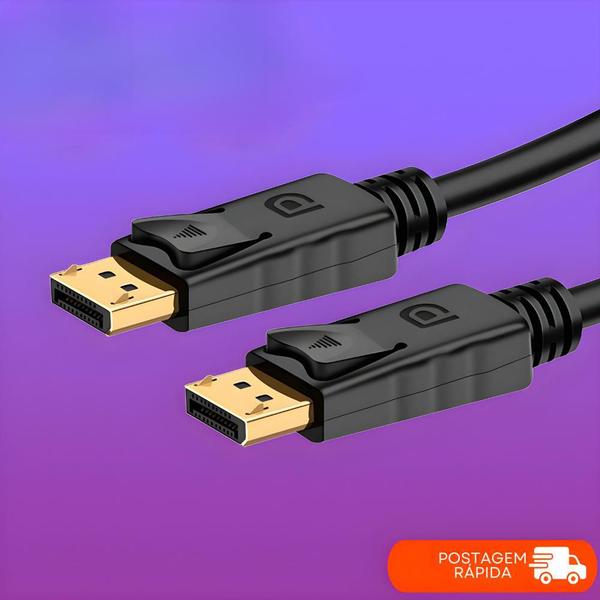 Imagem de Cabo Adaptador DisplayPort 1,8M 1080p 60Hz