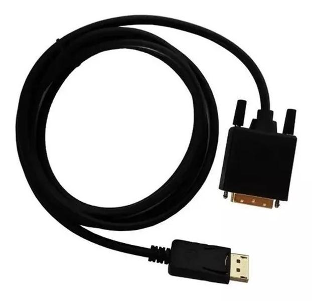 Imagem de Cabo Adaptador Displayport Para Dvi-d Dual Link Macho 1,80m