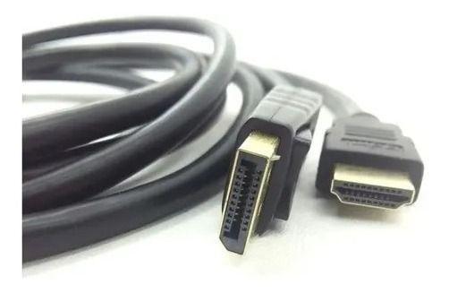 Imagem de Cabo Adaptador Displayport Para Hdmi 4k Dp Hdmi 1m 1 Metro