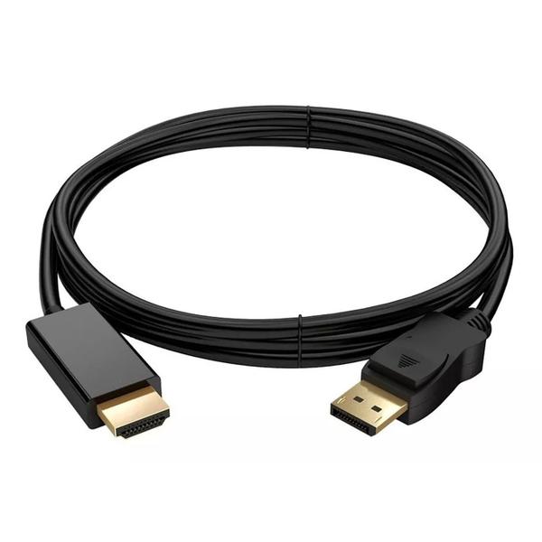 Imagem de Cabo Adaptador Displayport X  Hdmi 5 Metros 5m Preto