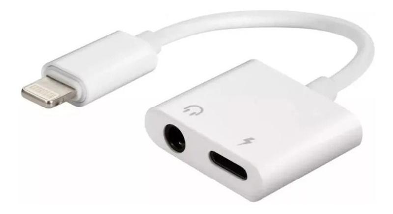 Cabo Adaptador Duplo Lightning P2- X, 7/8, 7/8 Plus. - Ponto do Nerd Imagem de Cabo Adaptador Duplo Lightning P2- X, 7/8, 7/8 Plus.