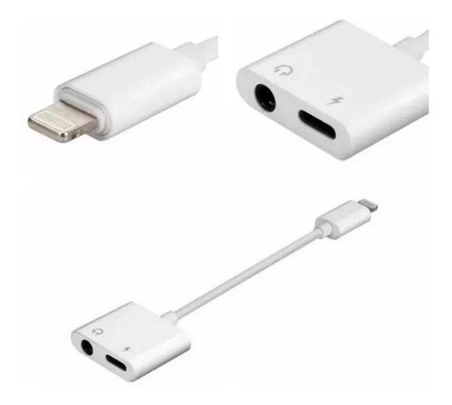Cabo Adaptador Duplo Lightning P2- X, 7/8, 7/8 Plus. - Ponto do Nerd Imagem de Cabo Adaptador Duplo Lightning P2- X, 7/8, 7/8 Plus.