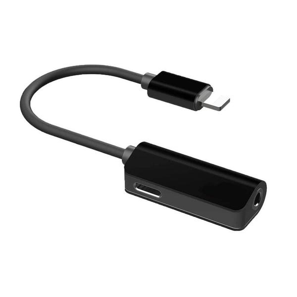 Imagem de Cabo Adaptador Fone E Carregador P2 Lightning