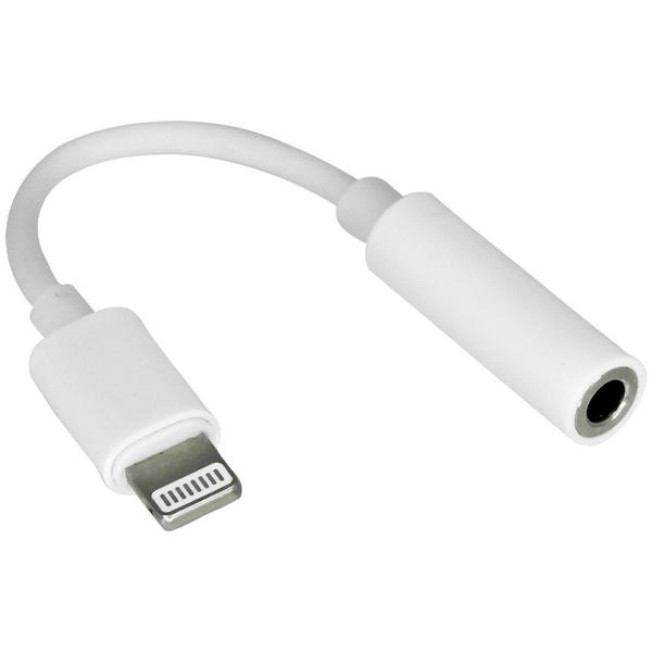 Cabo Adaptador Fone Ouvido P2 Femea x Lightning iPhone 7 8 X Xr Xs Max ios 10 + - LELONG Imagem de Cabo Adaptador Fone Ouvido P2 Femea x Lightning iPhone 7 8 X Xr Xs Max ios 10 +