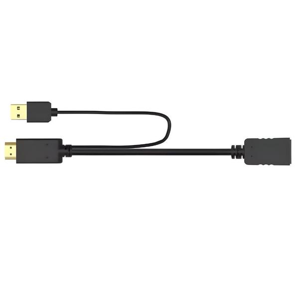 Imagem de Cabo Adaptador HDMI e USB 3.0 para DisplayPort Fêmea