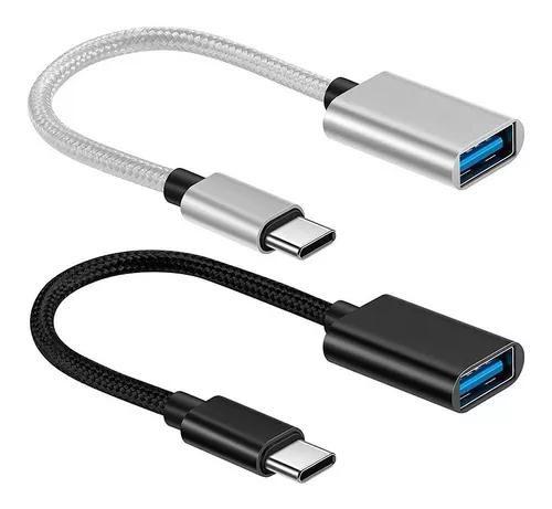 Imagem de Cabo Adaptador Otg Usb 3.0 (fêmea) X Usb-c (macho)