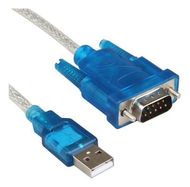 Imagem de Cabo Adaptador Serial Rs232 Db9 X Usb Pc Notebook Automação