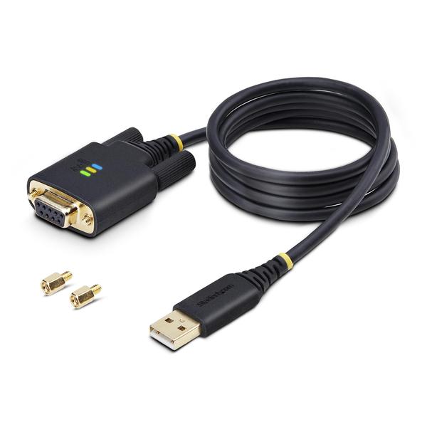 Imagem de Cabo adaptador serial USB para modem nulo StarTech.com 1m