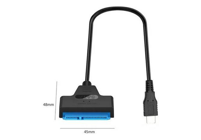 Imagem de Cabo Adaptador Tipo C Para Hd E Ssd 2.5 Sata FY-833 FY