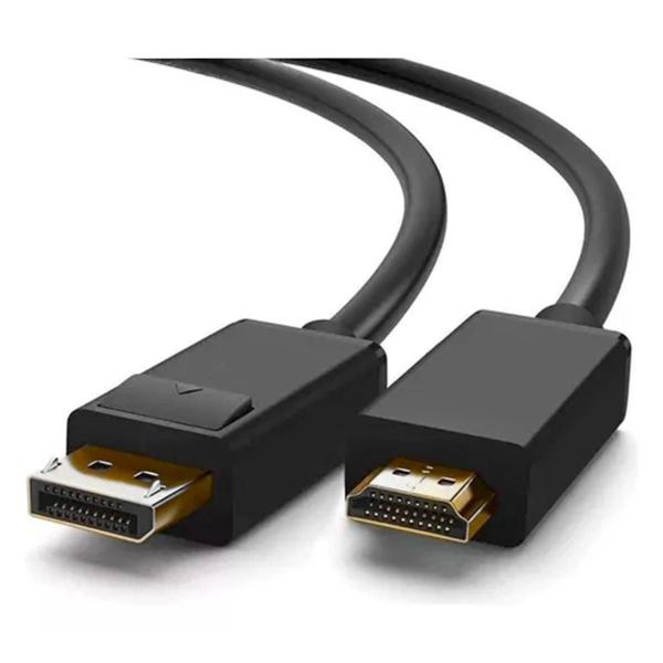 Imagem de Cabo Adaptador Tsa, Display Port Macho Hdmi Macho, - Cb-72