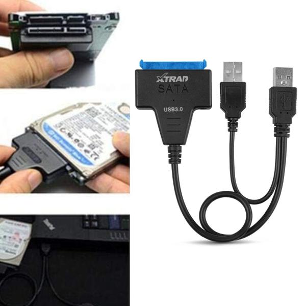 Imagem de Cabo Adaptador Usb 3.0 Sata Disco Rígido 2.5 E 3.5 Hd E Ssd