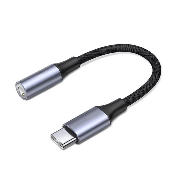 Imagem de Cabo Adaptador USB-C para 3,5mm Auxiliar - Samsung Galaxy S23, S22, S21, Note 20, 10 e Tablets