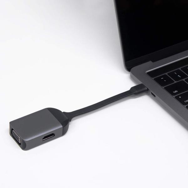 Imagem de Cabo Adaptador Usb-C Para Vga E Hdmi Geonav